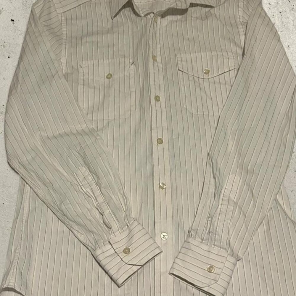 Express Women's Pinestripe Shirt